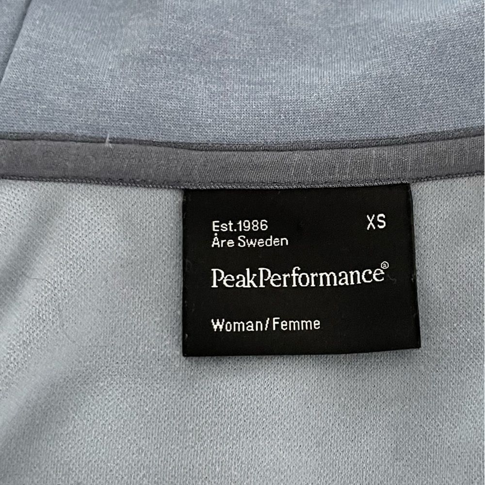 Peak Performance Blue Zip Up Jacket - image 3